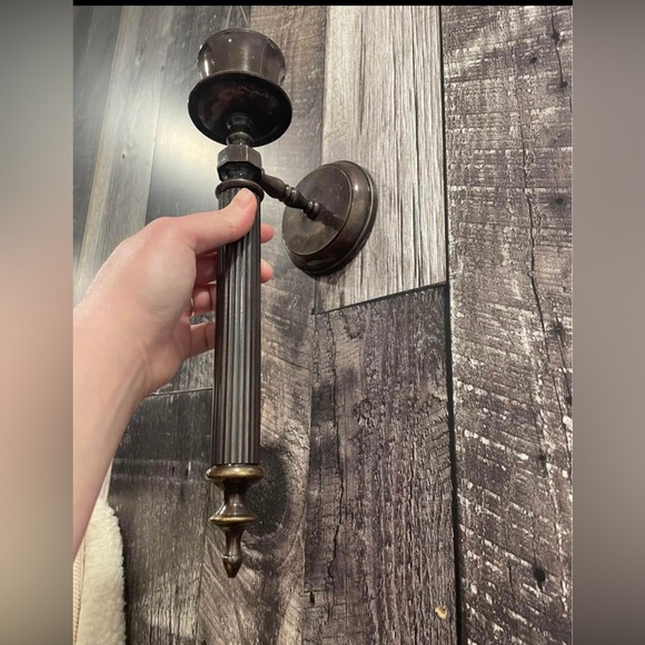 Vintage wall mounted candle holder - Picture 2 of 7